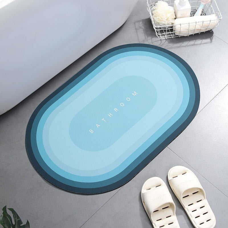 Super absorberende badmat direct drogende mat badkamertapijt antislip entree deurmat nappa huid vloermat toilettapijt woondecoratie